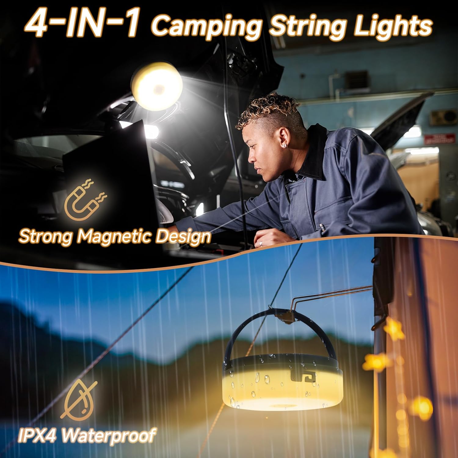 PORTABLE OUTDOUR CAMPING LIGHTS