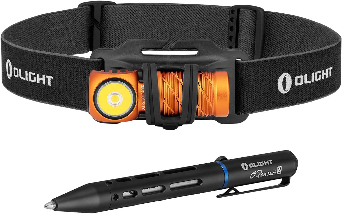 OLIGHT Perun 2 Mini 1100 Lumens Headlamp with Pen