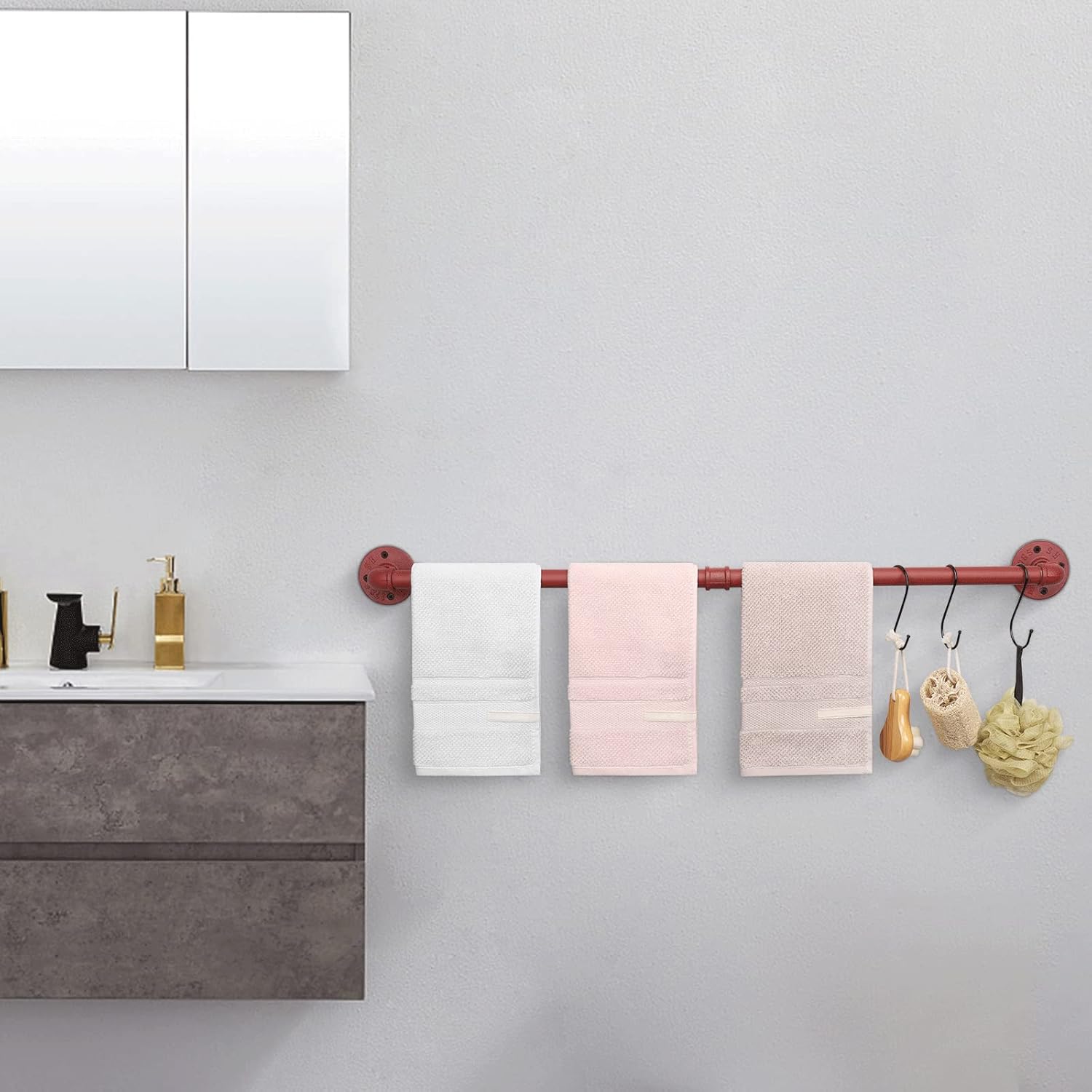 Iron Towel Rack