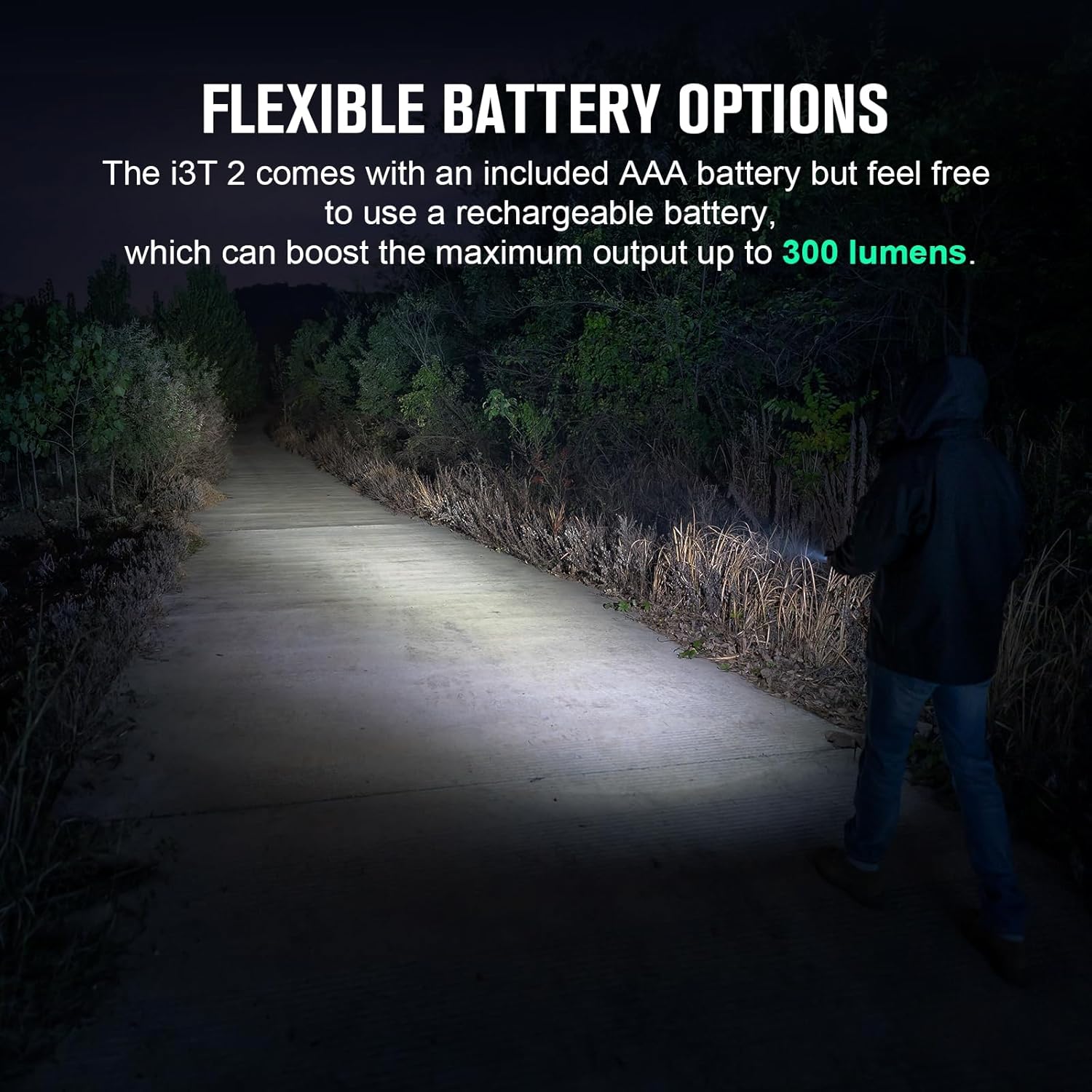 B- E- 200 Lums EDC Flashlight