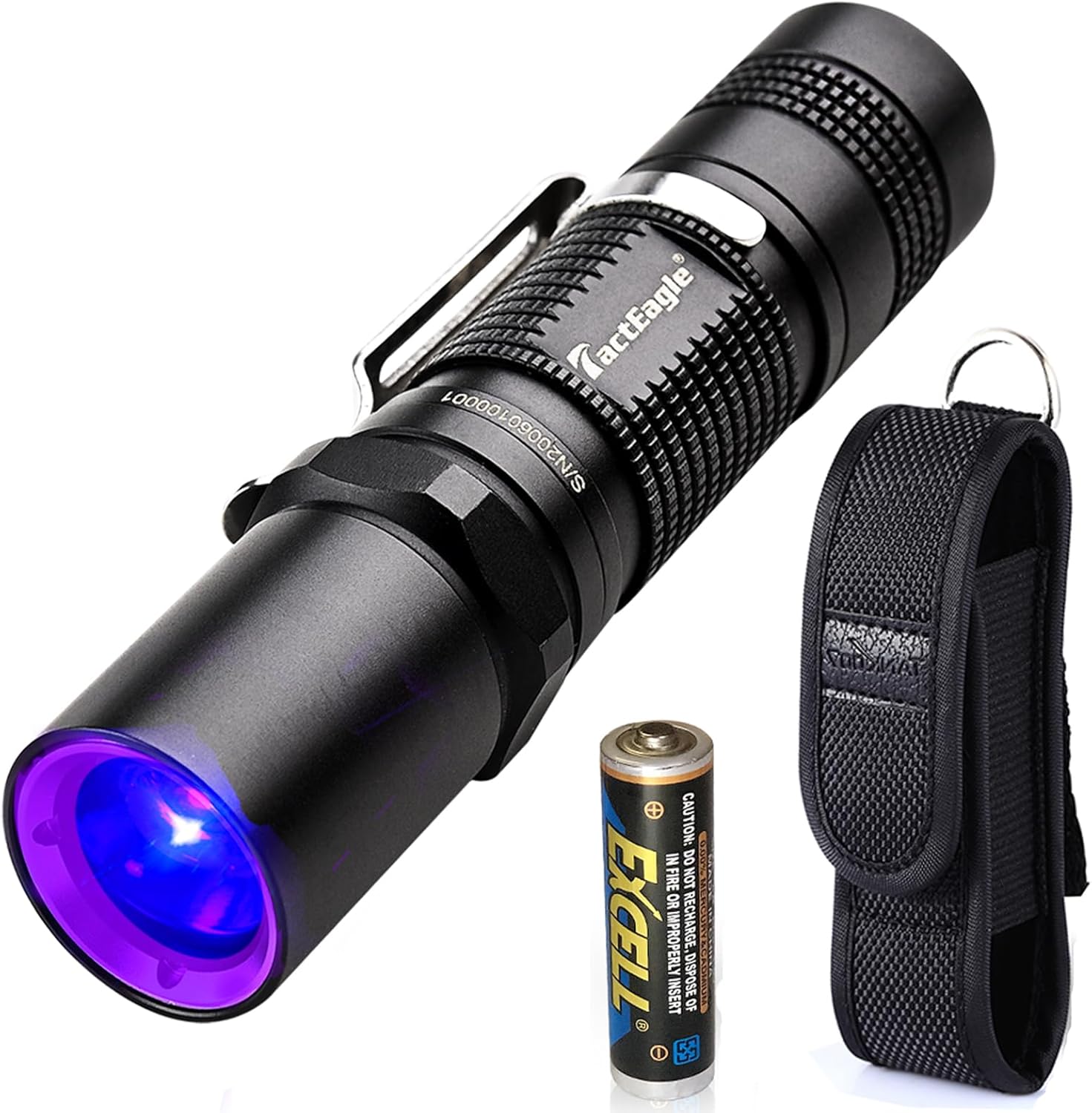 UVA-T1 UV Flashlight Durable Pet Stain Detecting Tool