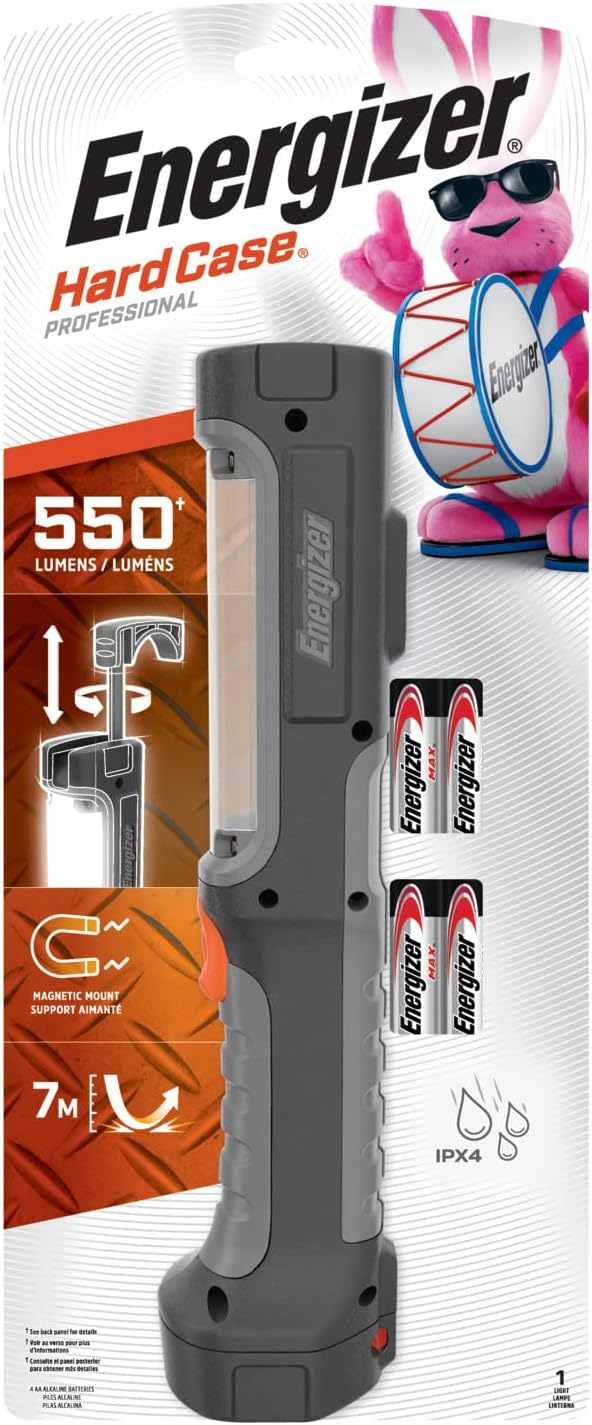 Energizer HC-550 LED Flashlight Compact Durable