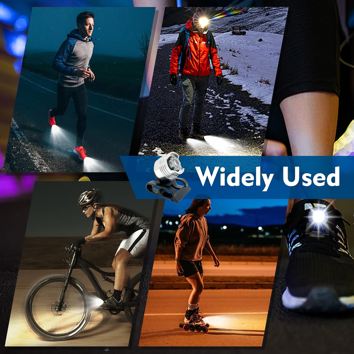 Vartiey Running Lights for Nighttime Safety Security