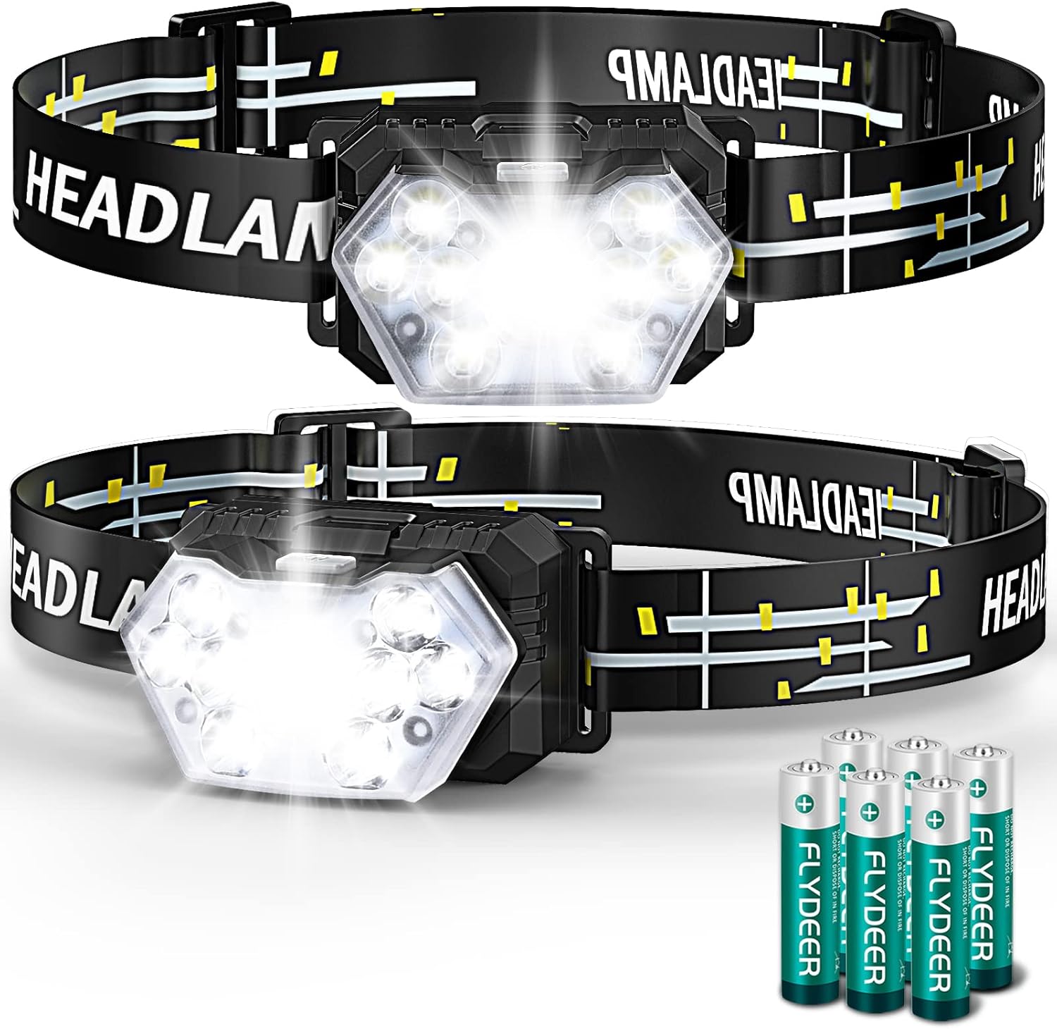 Eirnvop 2000 Lumen 2-Pack