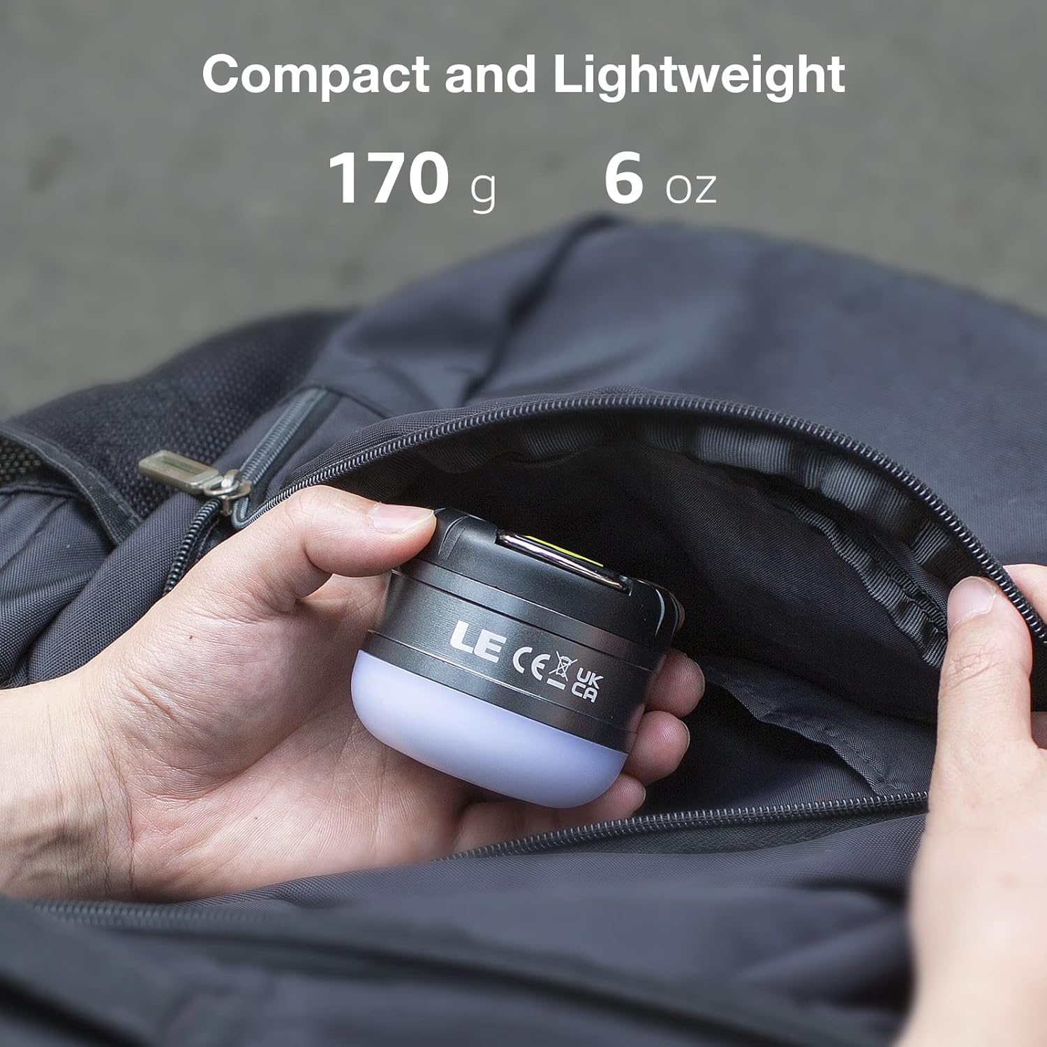 Enhanced LED Camping Lantern - Rechargeable 5 Light Modes