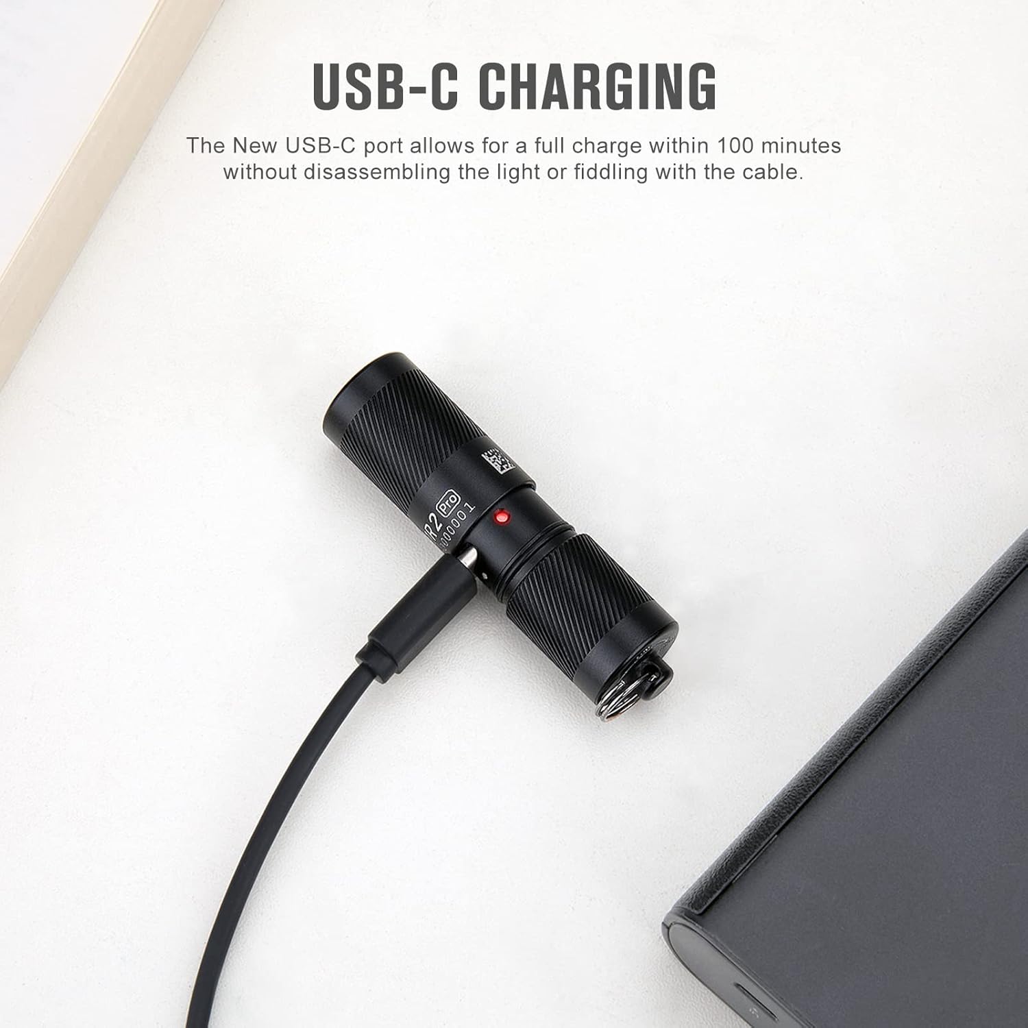 PORTABLE flashlight for EDC