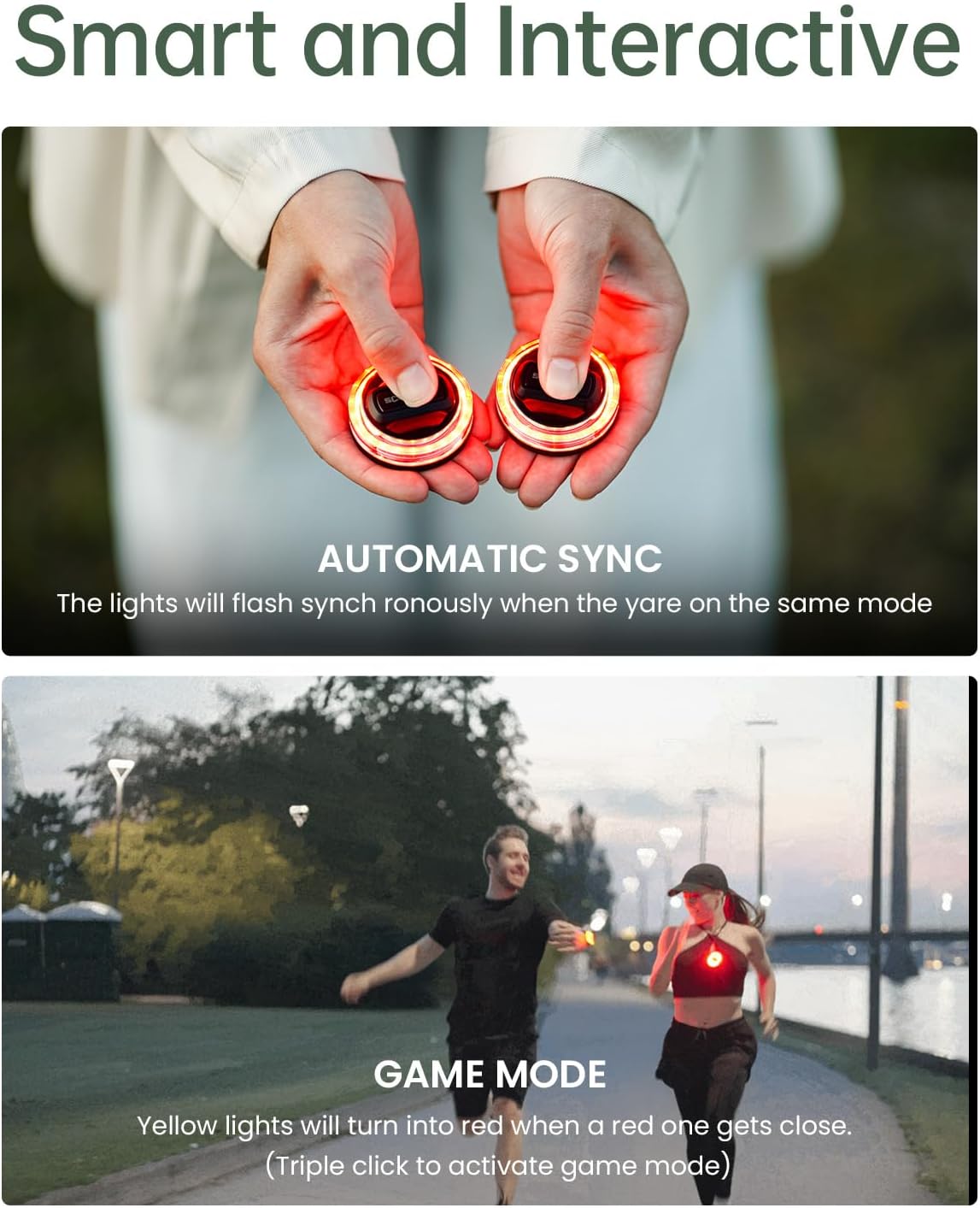 BlinkO Set 5 in 1 Portable Safety Lights