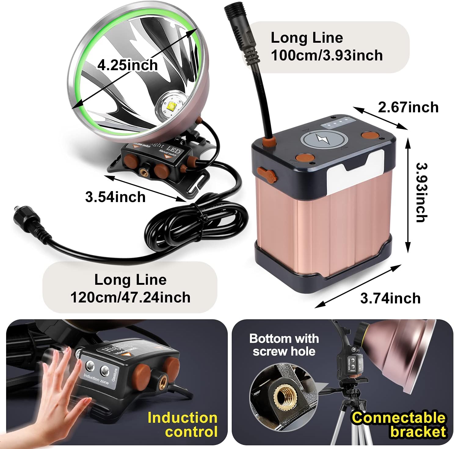 Coon Hunting Lights High-Power LED Headlamp
