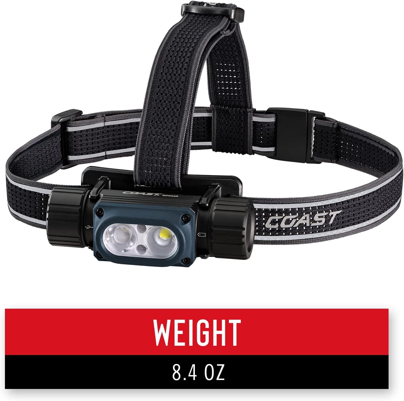 Coast WPH34R Rechargeable Headlamp
