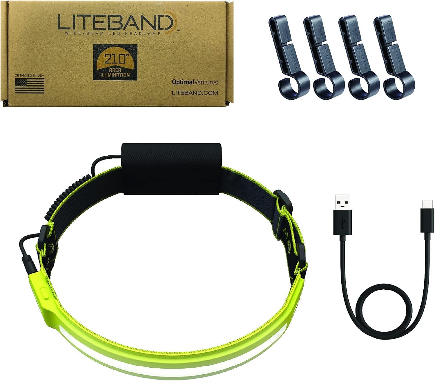 IDPerfectRechargeableLamp - OptimalVentures - Litband Pro 1000 Lumens Headlamp