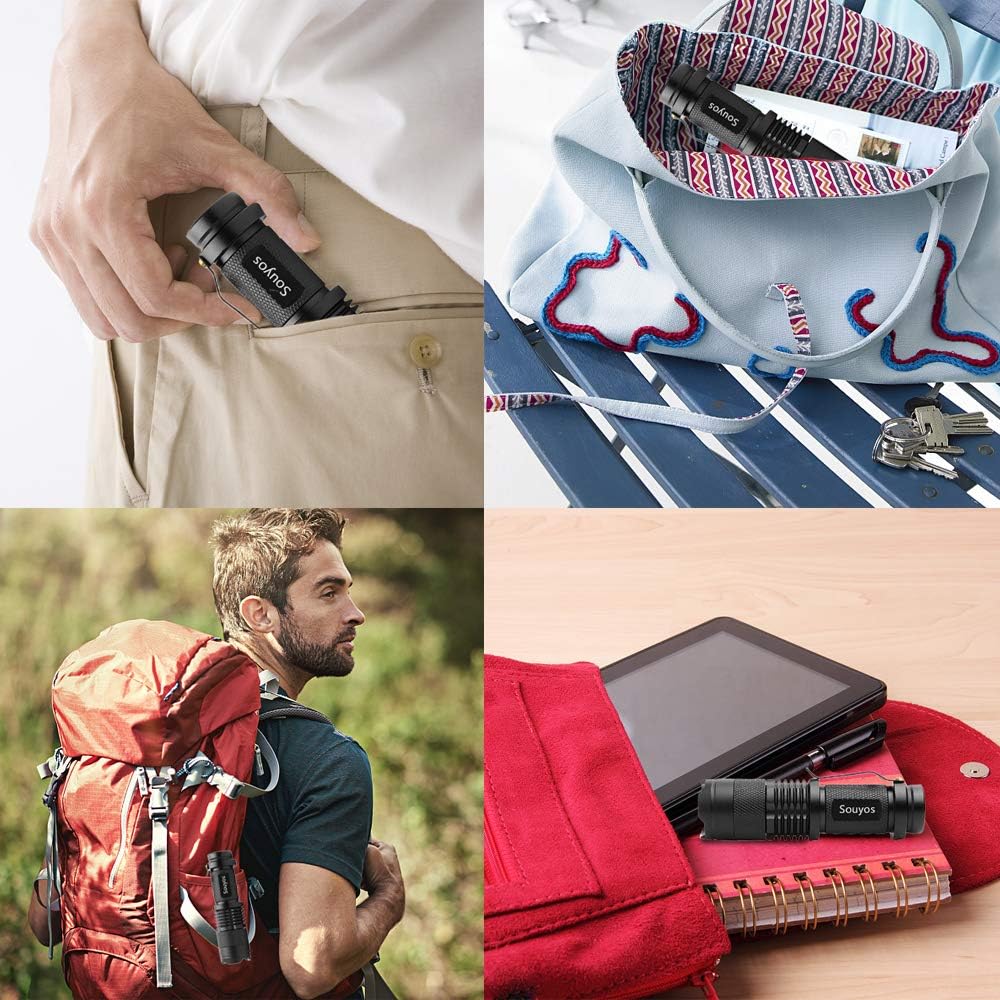 Red Hunting Flashlight Set