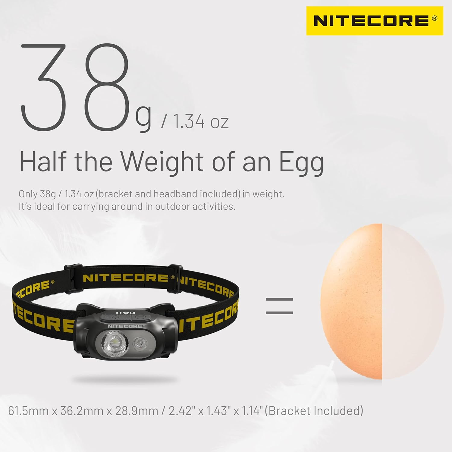 Nitecore HA11 Bright Durable and Portable Headlamp