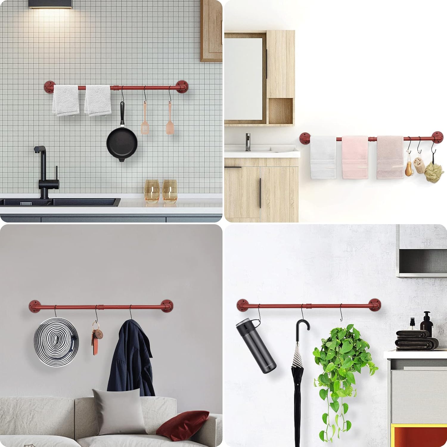 Iron Towel Rack
