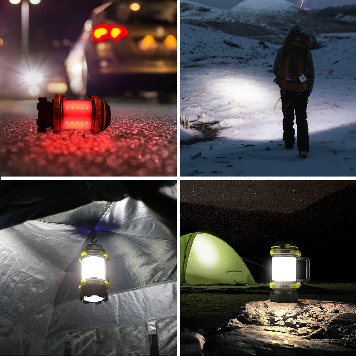 500LM Rechargeable LED Camping Lantern Best Outdoor Lantern