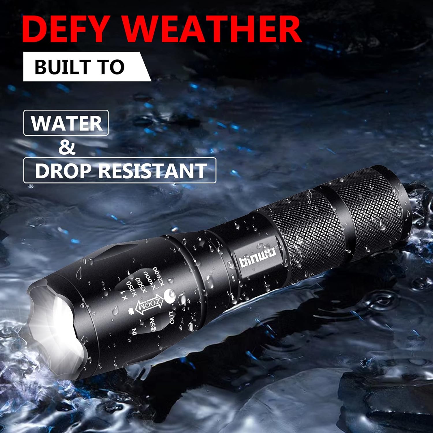 BINWO Flashlight 2-Piece Set