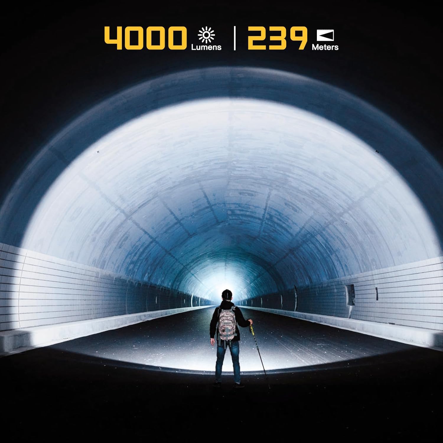 Wurkkos HD50 4000 Lumens Headlamp with 6 Modes