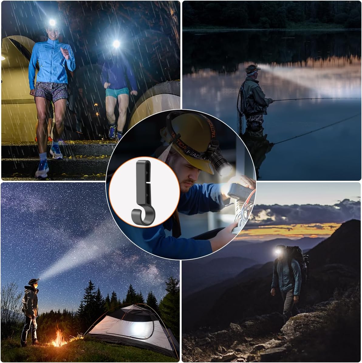 High-Brightness Rechargeable Headlamp