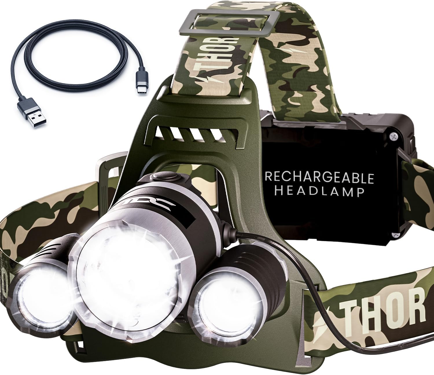 TDCs Rechargeable Headlamp Get Out of the Darkness