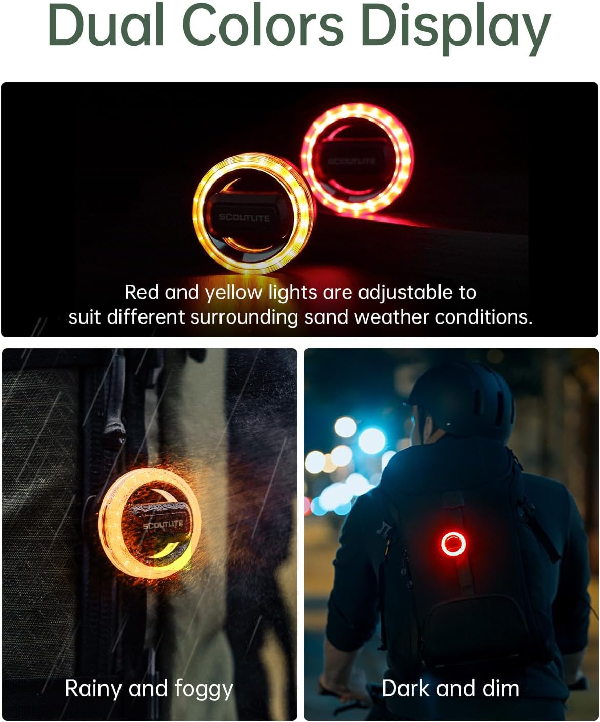 BlinkO Set 5 in 1 Portable Safety Lights