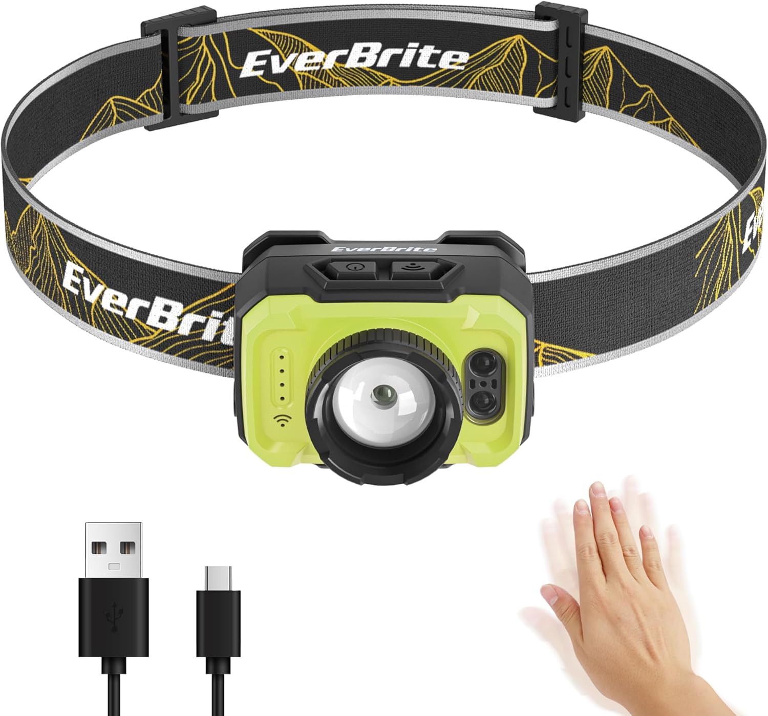 4-in-1 Rechargeable Headlamp