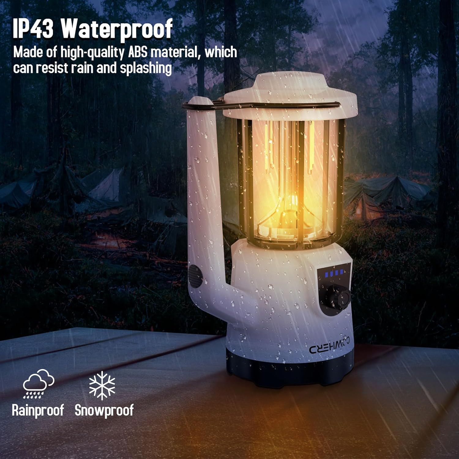 COWHERD Rechargeable Lantern Flashlight