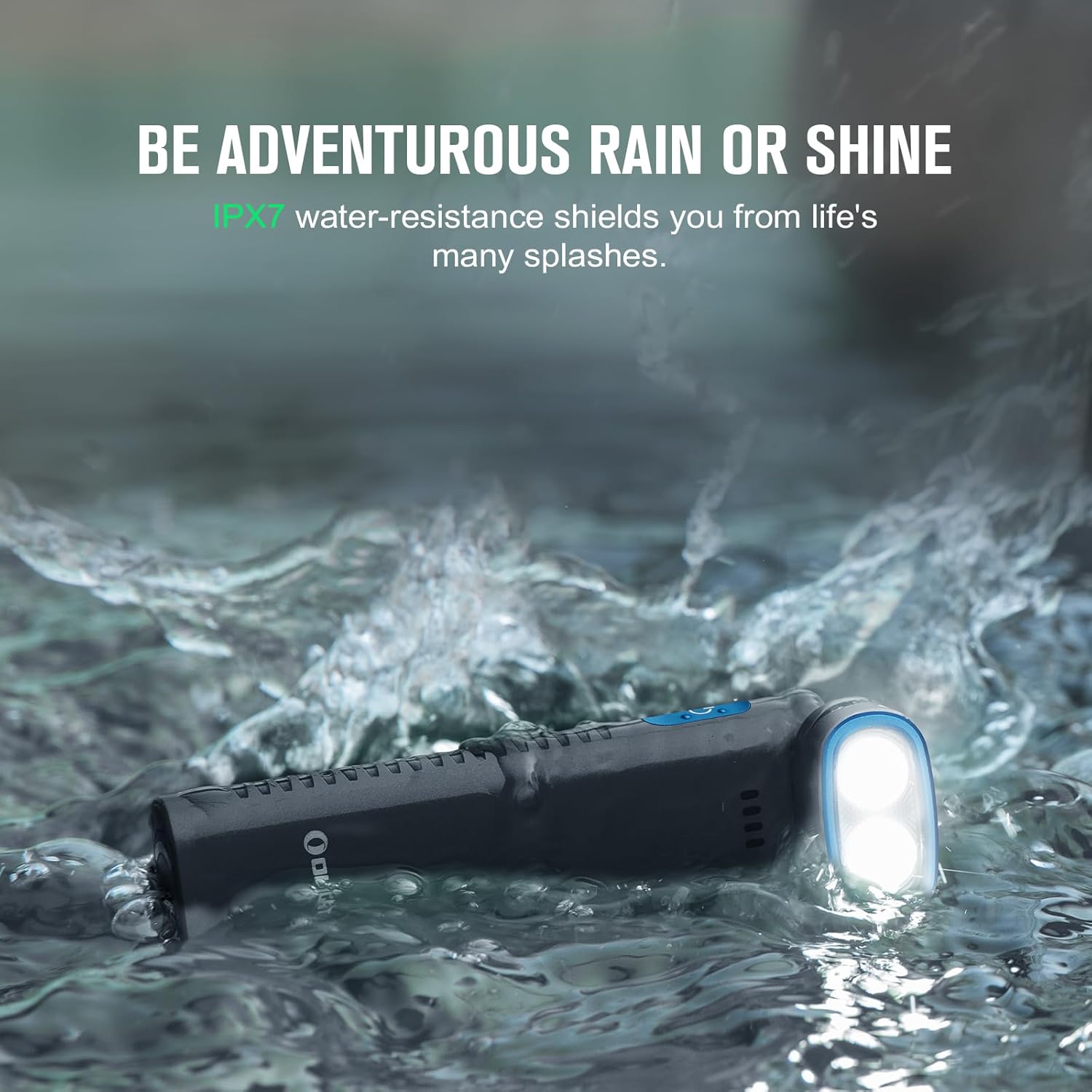 OLIGHT Arkflex Adjustable 1000 Lumens Rechargeable Handheld Flashlight