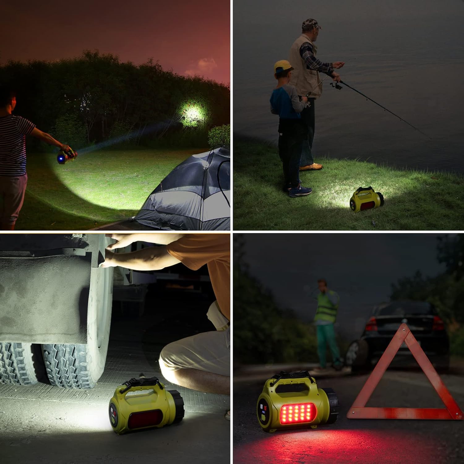 1000LM LED Lantern with Power Bank Camping Essentials
