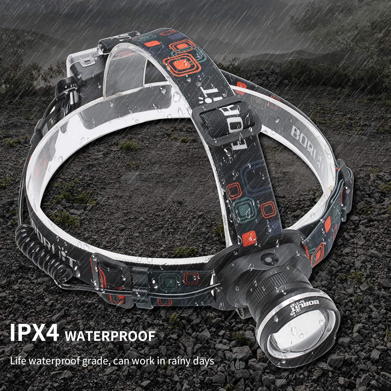 RJ-2166 1000 Lumens White LED Headlamp