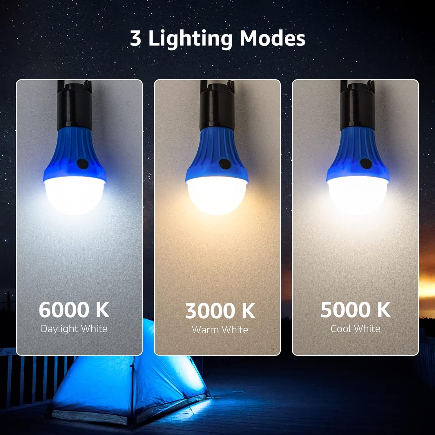 Lepro LED Camping Lantern - Compact Bright Portable