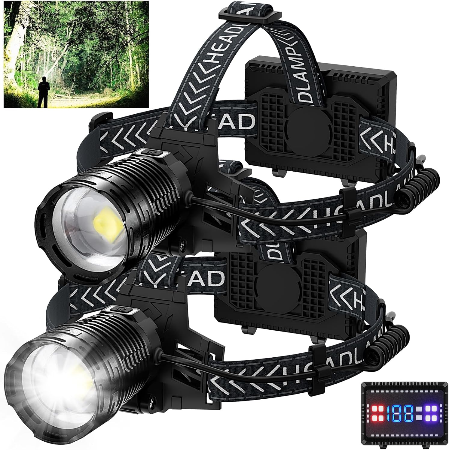 Bright Rechargeable Headlamp