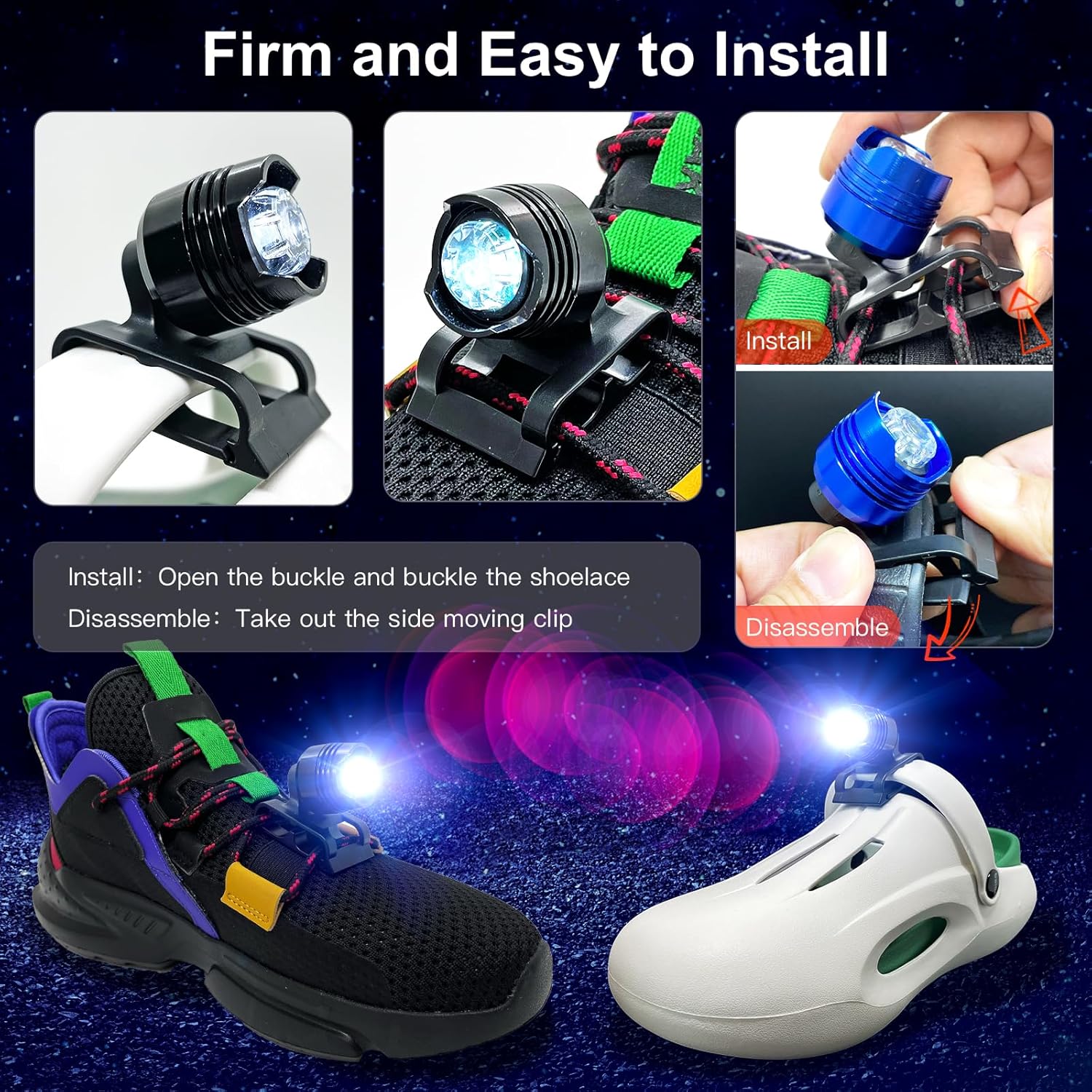 Vartiey Running Lights for Nighttime Safety Security