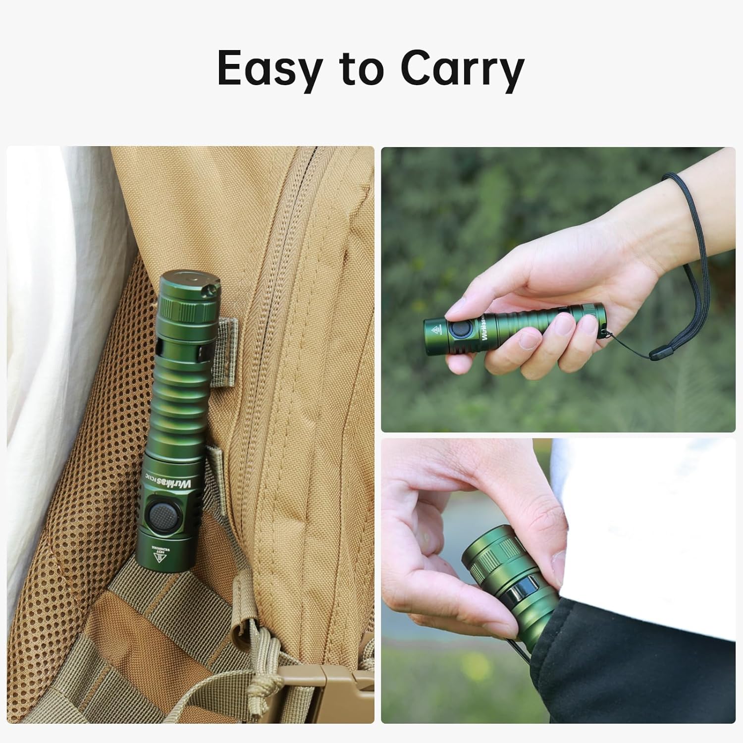 Wurkkos FC11C LED Flashlight - High CRI Rechargeable EDC