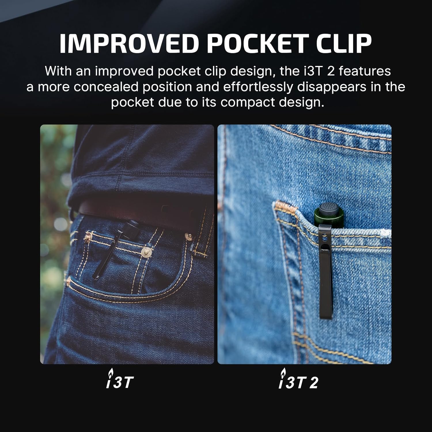 OLIGHT I3T 2 EOS Pocket EDC Flashlight