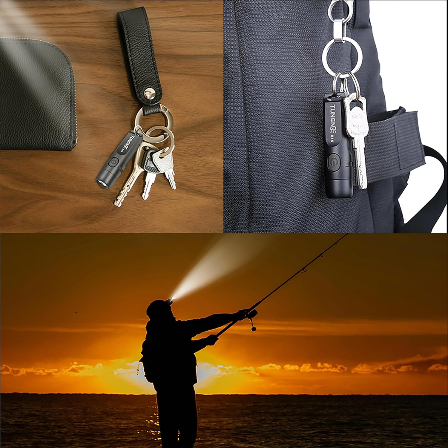 TUNENGES15 Keychain Flashlight