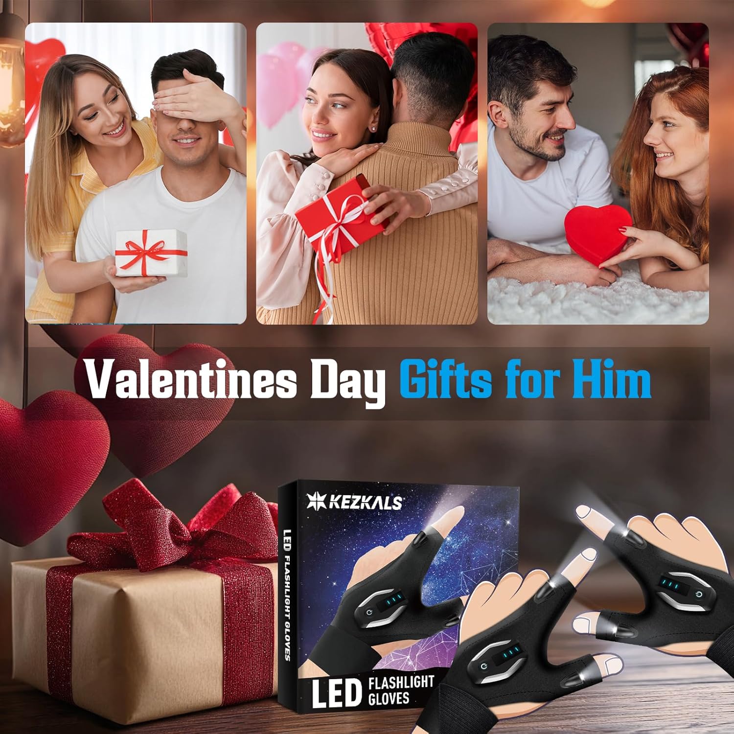 Rechargeable LED Gloves for Him The Ultimate Dads Valentines Gift