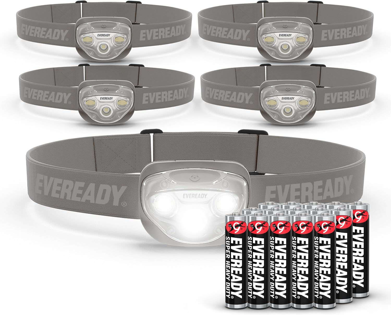 IPX4 Water-Resistant Headlamps