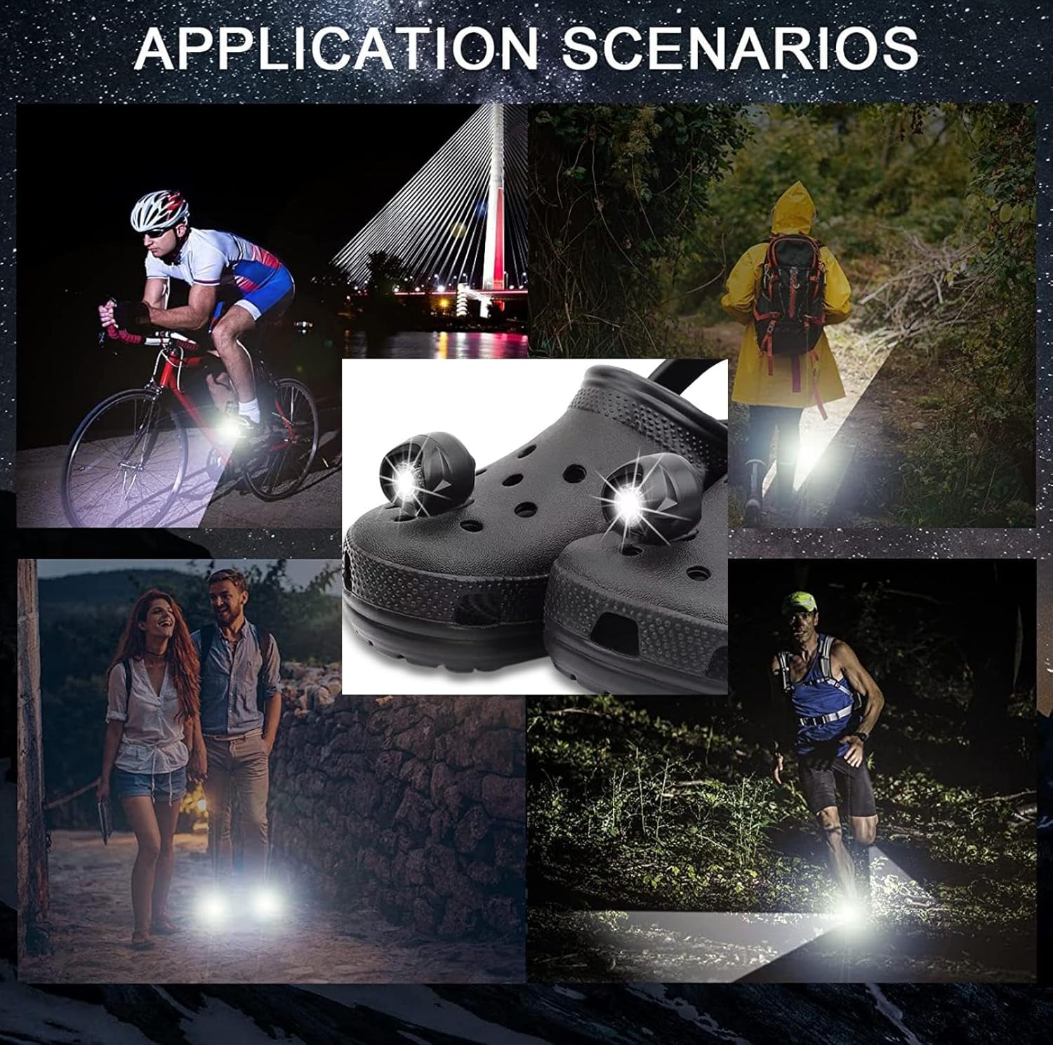 Rechargeable Hands-Free Flashlights