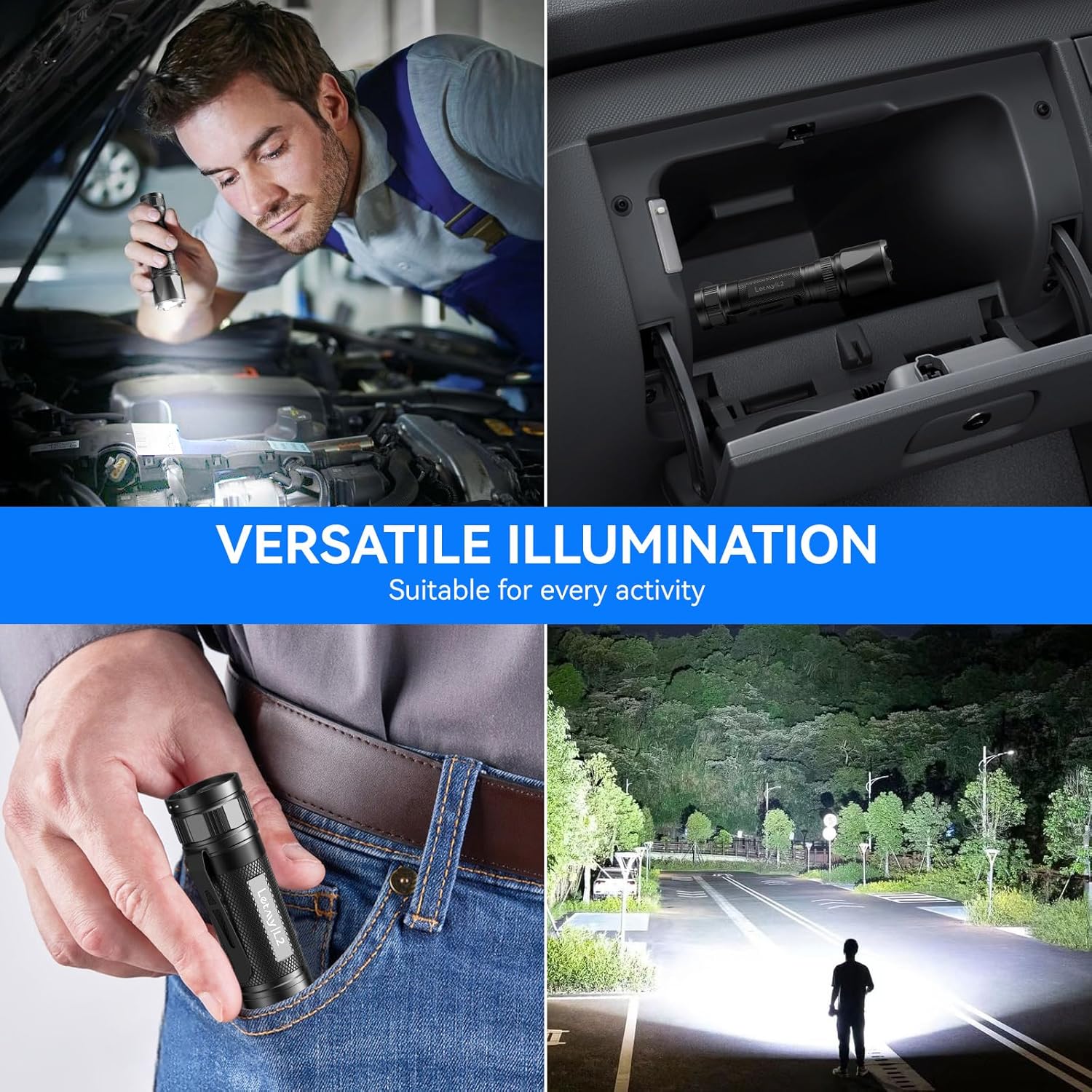 Go-to Rechargeable Flashlights for Home Emergency