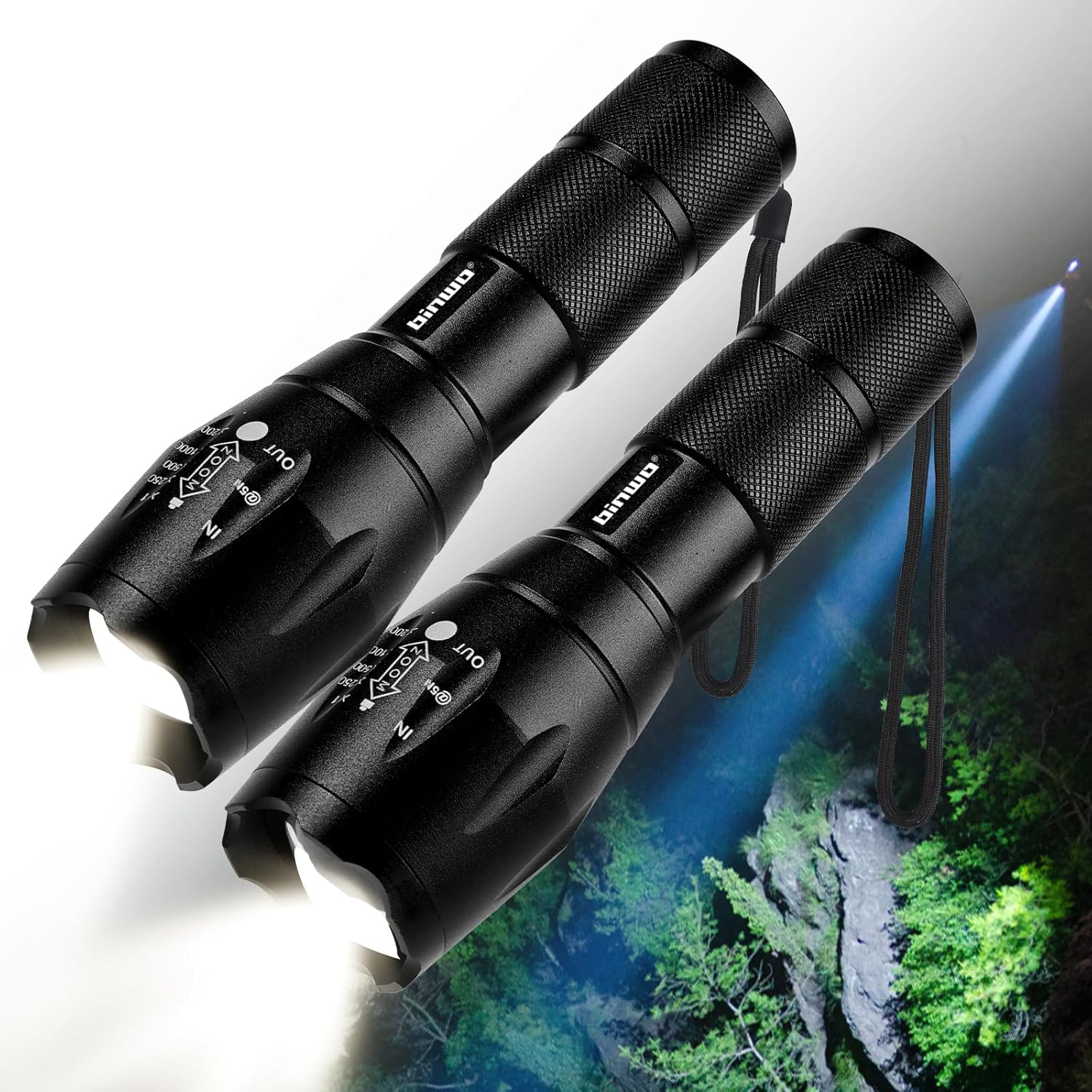 BINWO Flashlight 2-Piece Set