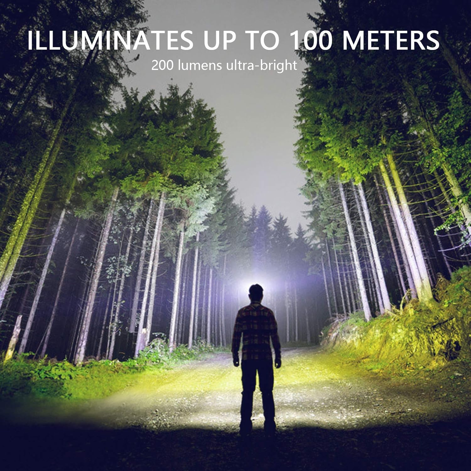 Vekkia Ultra Bright LED Headlamp Power Through the Night