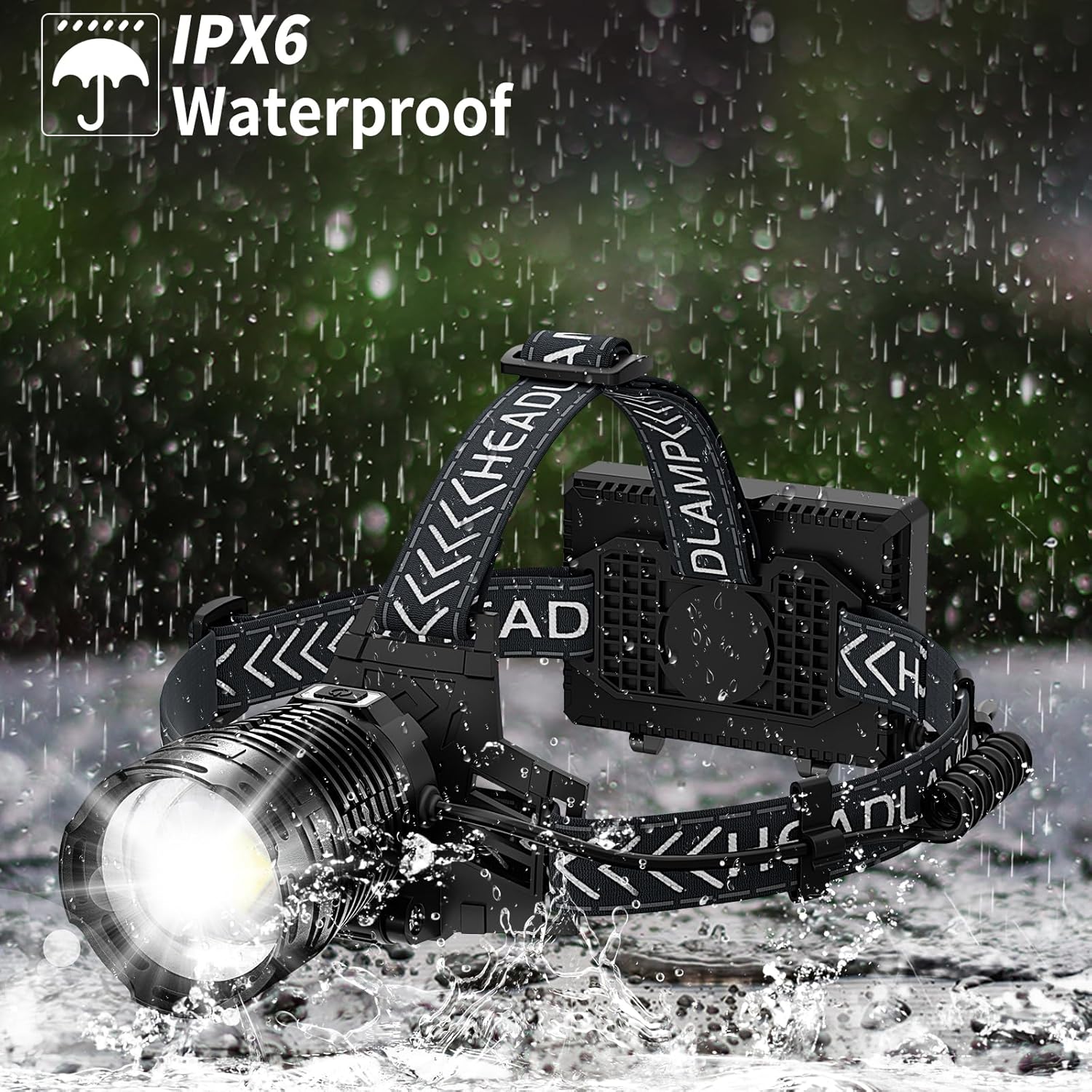 Bright Rechargeable Headlamp