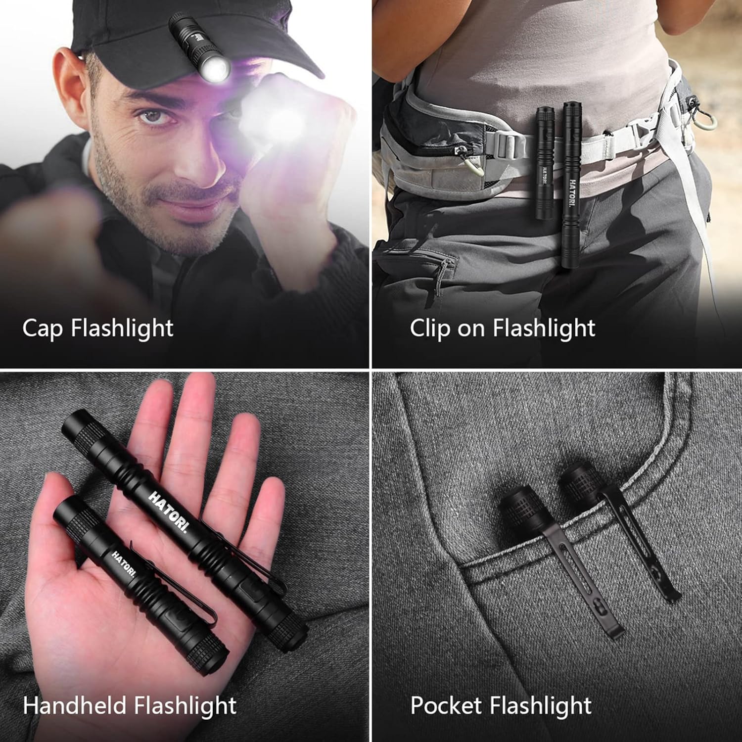 Bright Portable LED Flashlight