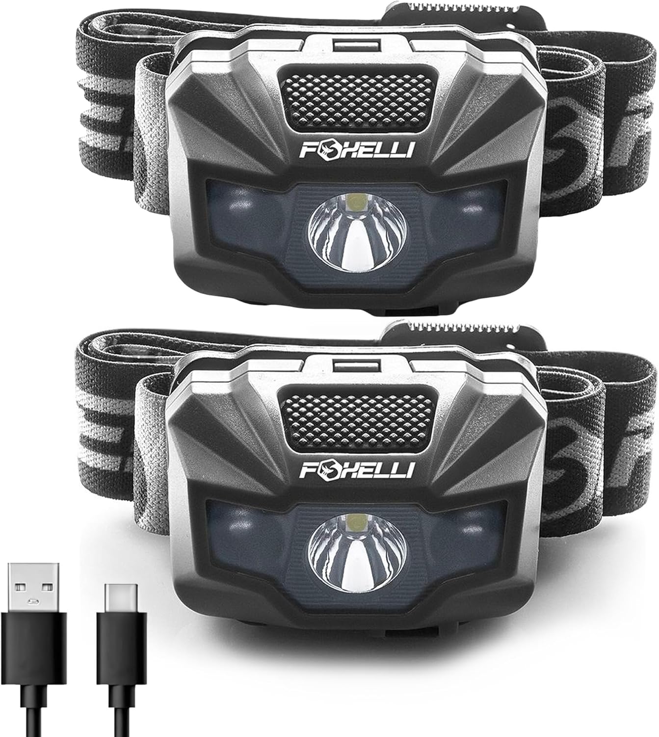 Bright Side of Hiking Rechargeable LED Headlamp