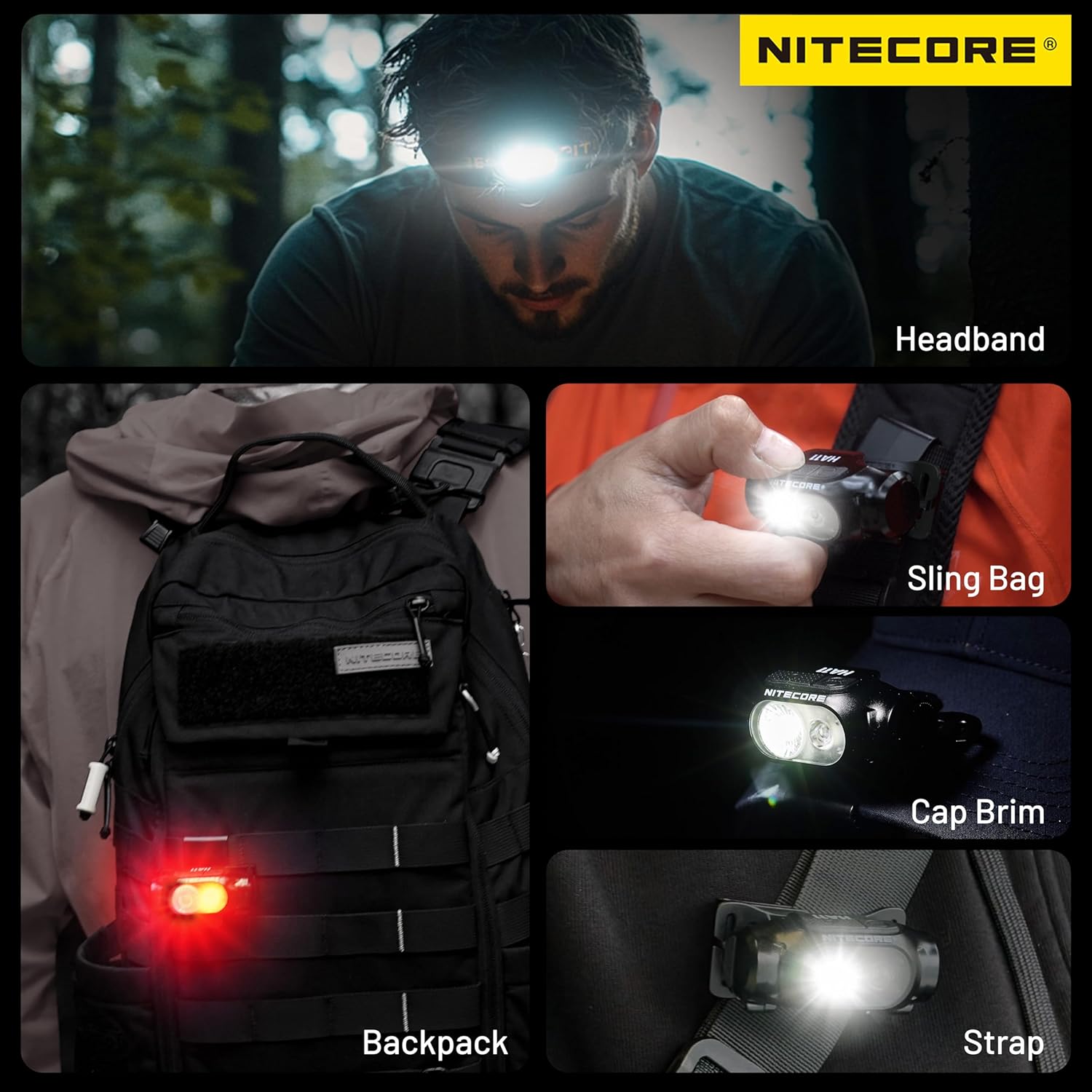 Nitecore HA11 Bright Durable and Portable Headlamp