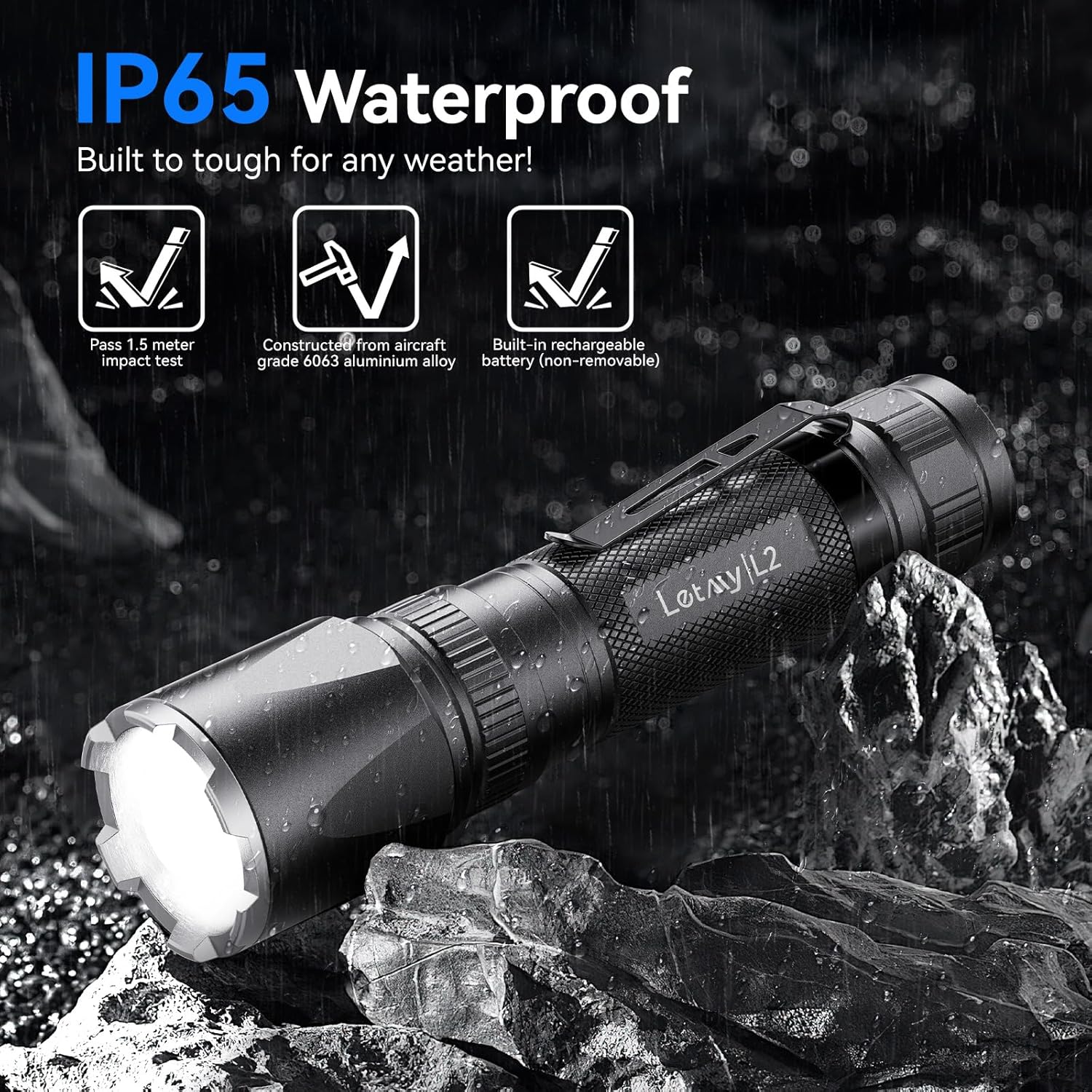 Go-to Rechargeable Flashlights for Home Emergency