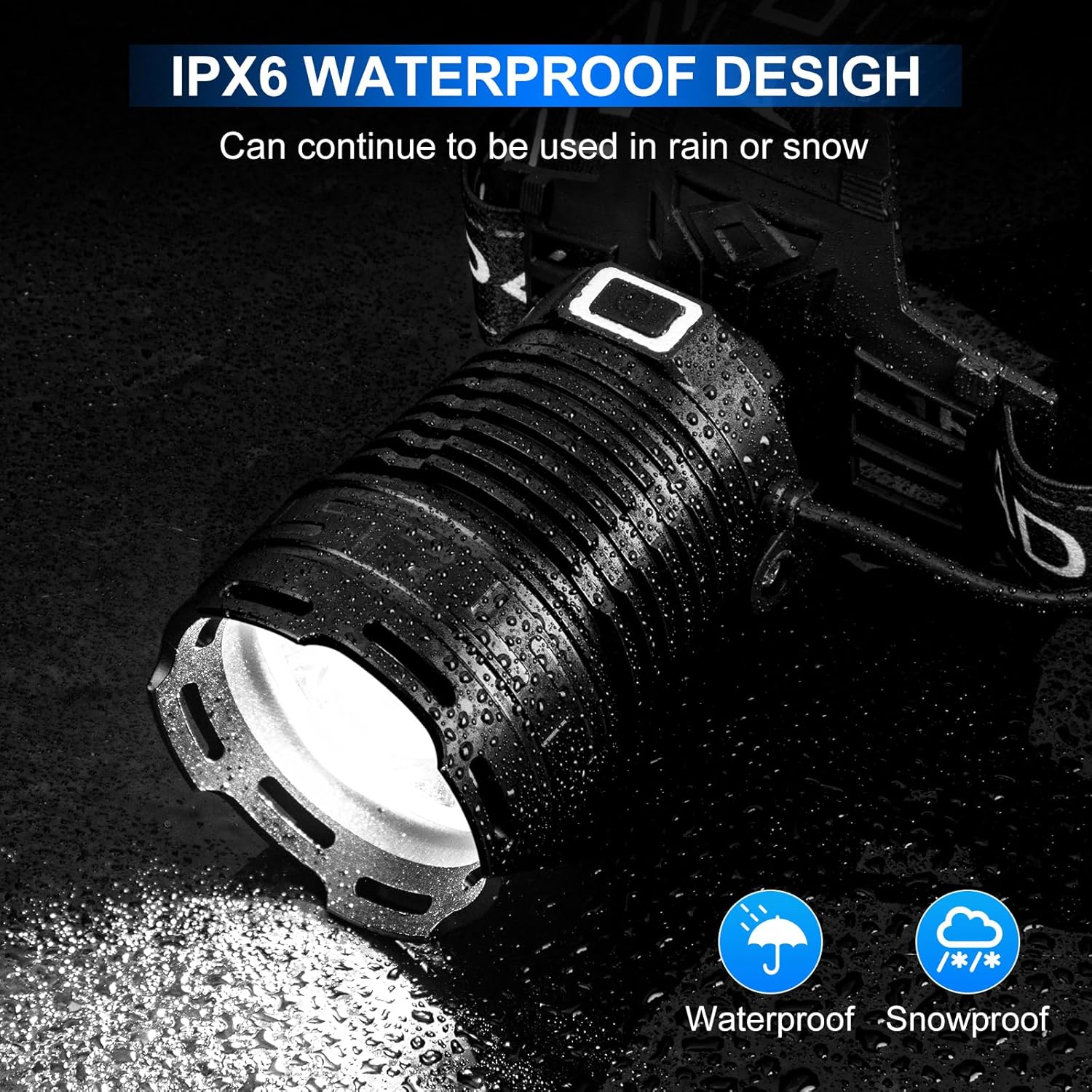 Bright Reliable Headlamp for Camping Hiking
