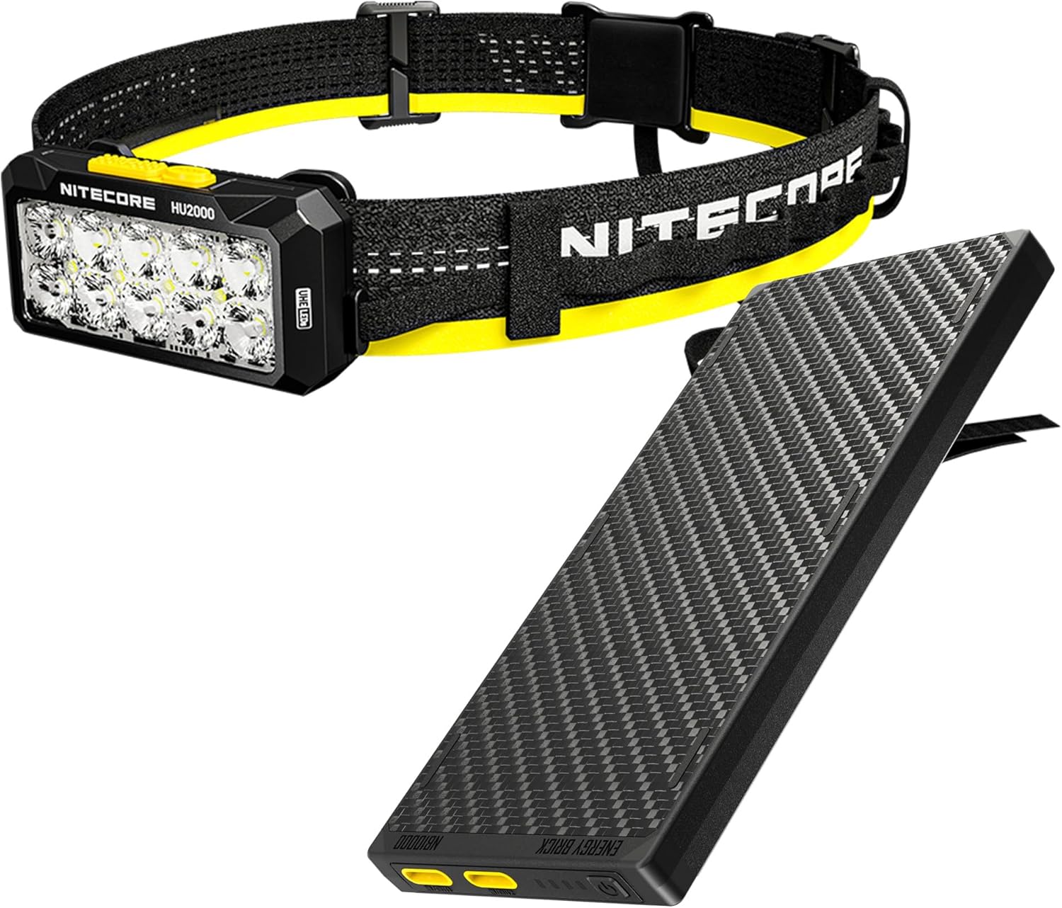 Bright Durable Work Headlamp Nitecore HU2000 Rechargeable Waterproof