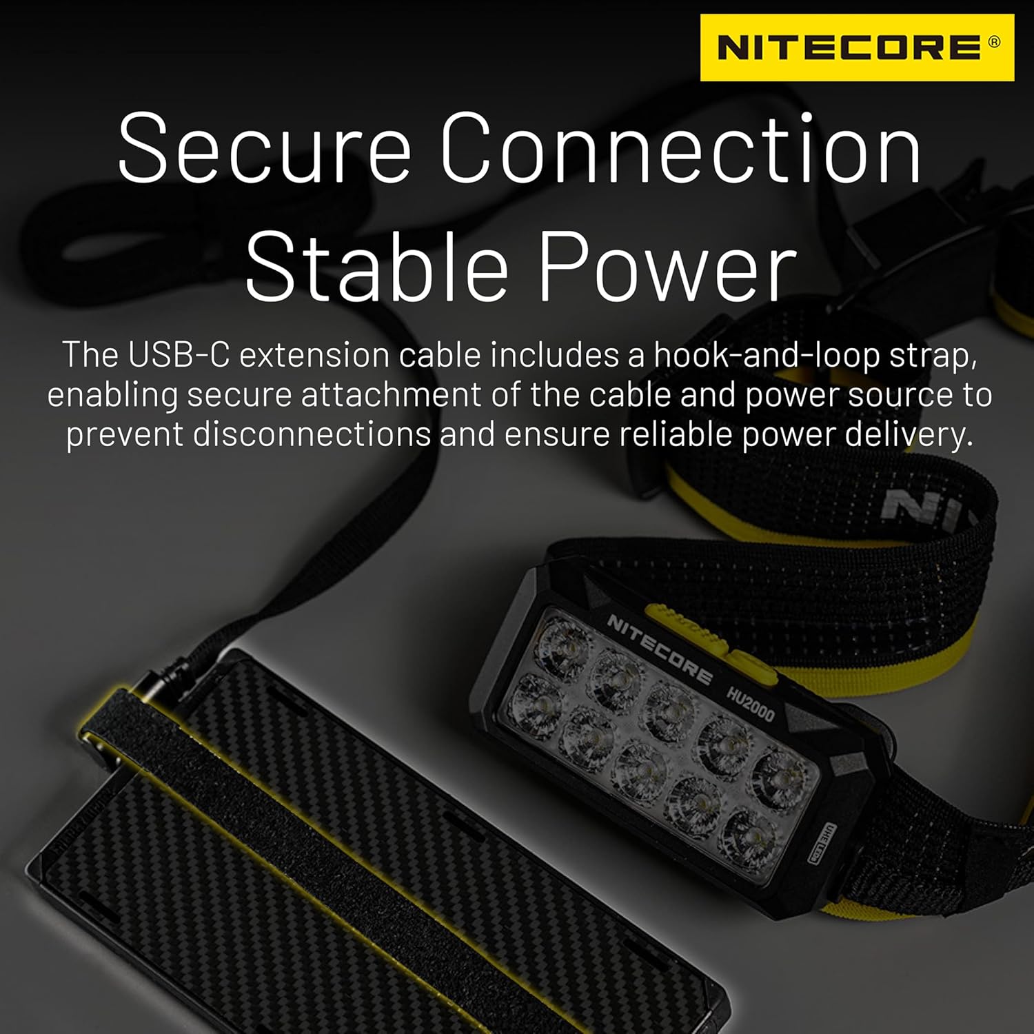 Nitecore HU2000 2000 LUMEN WORK HEADLAMP