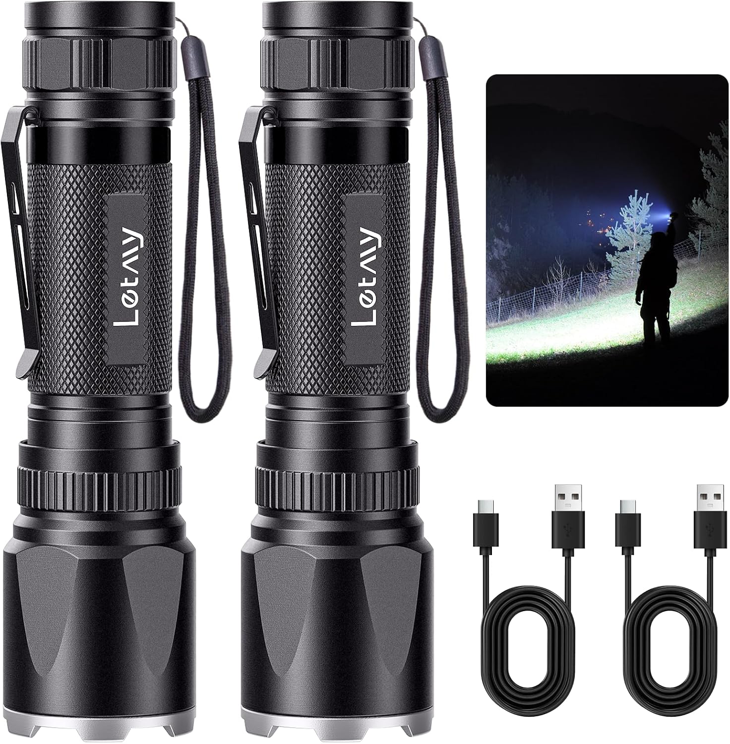 Go-to Rechargeable Flashlights for Home Emergency