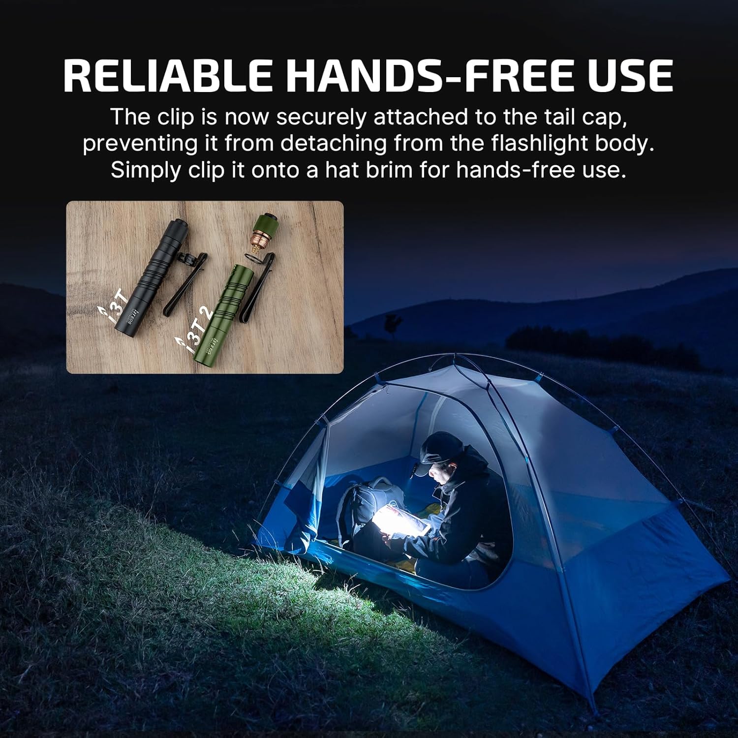 OLIGHT I3T 2 EOS Pocket EDC Flashlight